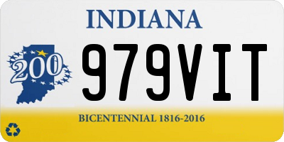 IN license plate 979VIT