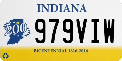IN license plate 979VIW