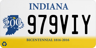 IN license plate 979VIY