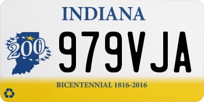 IN license plate 979VJA