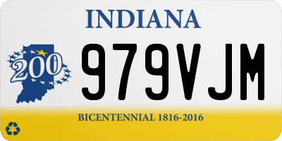 IN license plate 979VJM