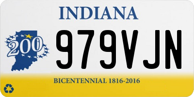 IN license plate 979VJN