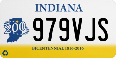 IN license plate 979VJS