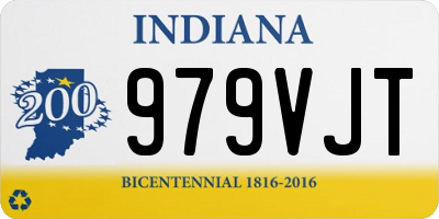 IN license plate 979VJT