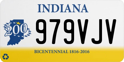 IN license plate 979VJV