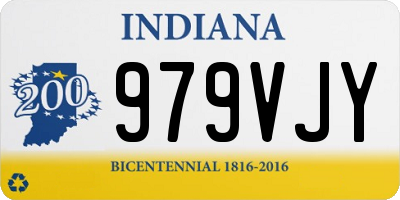 IN license plate 979VJY