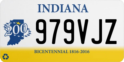 IN license plate 979VJZ