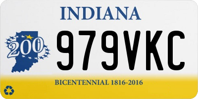 IN license plate 979VKC
