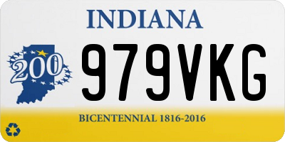 IN license plate 979VKG