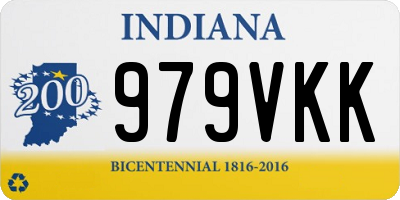 IN license plate 979VKK