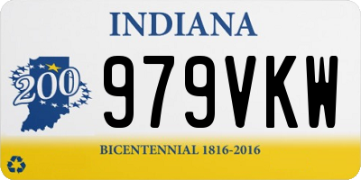 IN license plate 979VKW