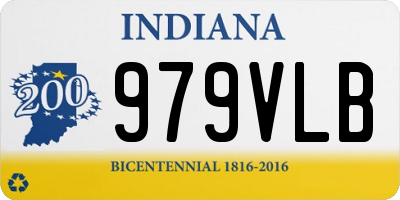 IN license plate 979VLB