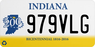 IN license plate 979VLG