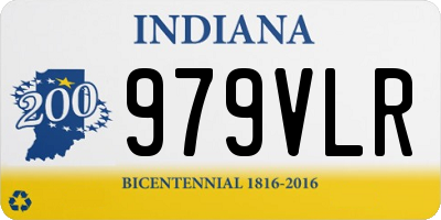 IN license plate 979VLR