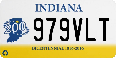IN license plate 979VLT