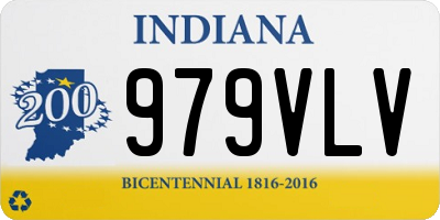 IN license plate 979VLV
