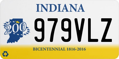 IN license plate 979VLZ