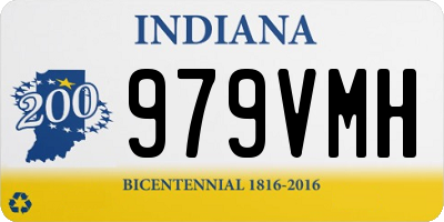 IN license plate 979VMH