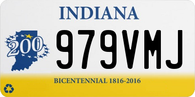 IN license plate 979VMJ