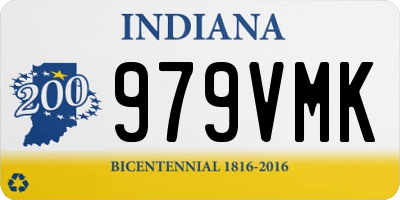 IN license plate 979VMK
