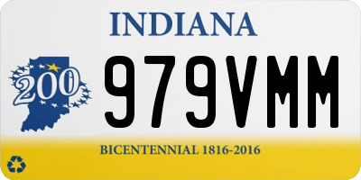 IN license plate 979VMM