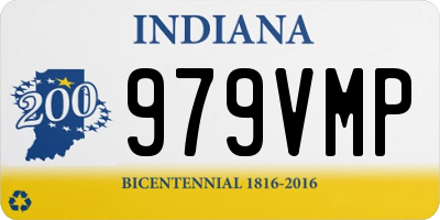 IN license plate 979VMP