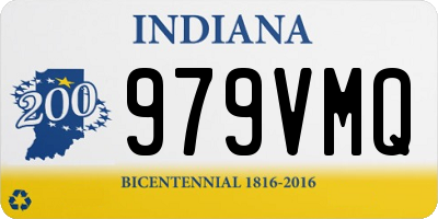 IN license plate 979VMQ