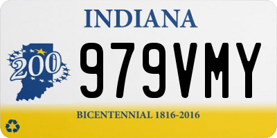 IN license plate 979VMY