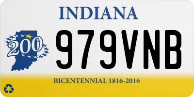 IN license plate 979VNB