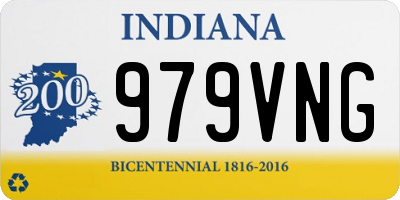 IN license plate 979VNG