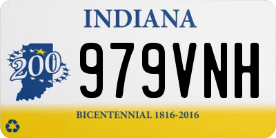 IN license plate 979VNH