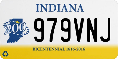 IN license plate 979VNJ