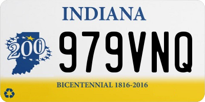 IN license plate 979VNQ