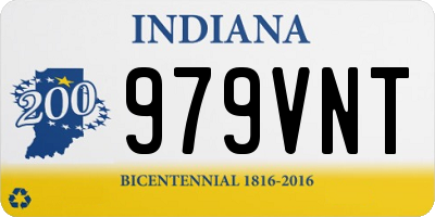 IN license plate 979VNT
