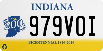 IN license plate 979VOI