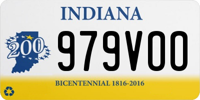 IN license plate 979VOO