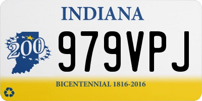 IN license plate 979VPJ