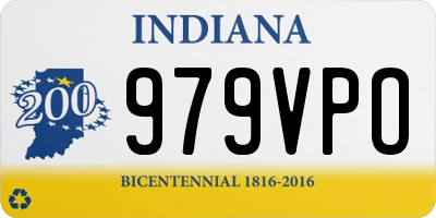 IN license plate 979VPO