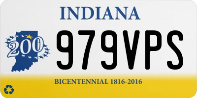 IN license plate 979VPS