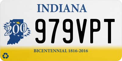 IN license plate 979VPT