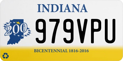 IN license plate 979VPU