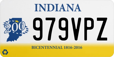 IN license plate 979VPZ