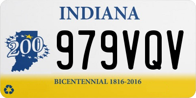 IN license plate 979VQV