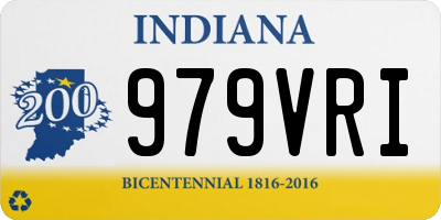 IN license plate 979VRI