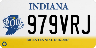 IN license plate 979VRJ