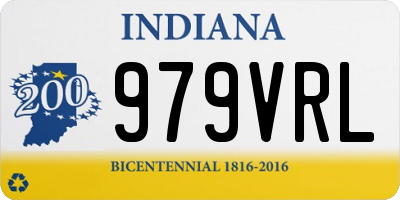 IN license plate 979VRL