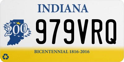IN license plate 979VRQ