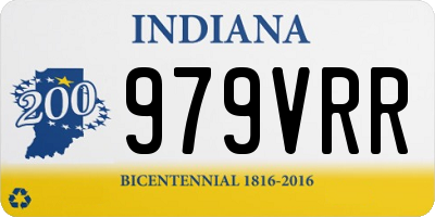 IN license plate 979VRR