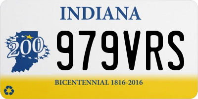 IN license plate 979VRS