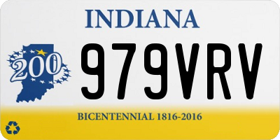IN license plate 979VRV